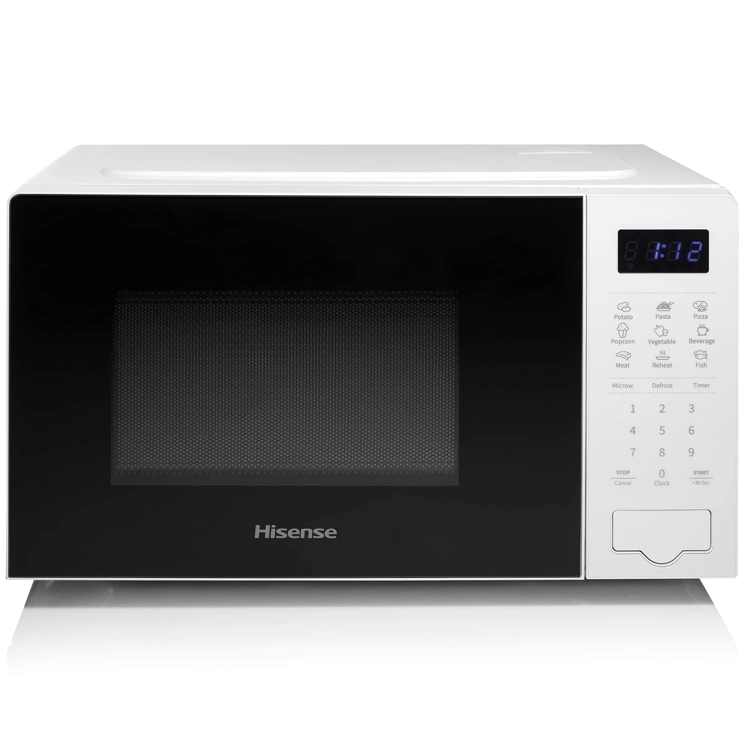 Hisense 700 Watts 20 Litre White Digital Solo Microwave Oven 20 litres,