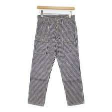 45R/45rpm Wheat denim bush pants, hickory, size 28 Pants Navy white 6-0808G?