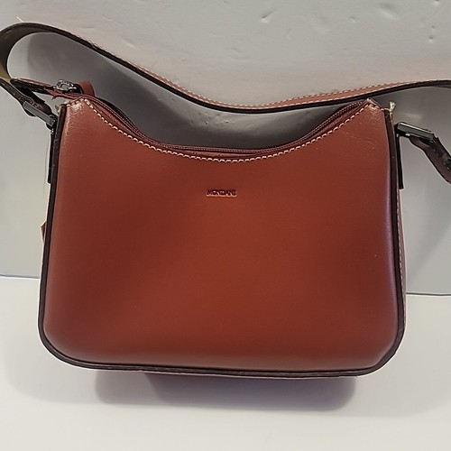 Vintage Mondani New York Brown / Burgundy, Bag Purse. New with tag. Unused. - Picture 3 of 20