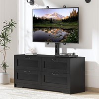 Tv-Schrank, Lowboard FüR Fernseher Bis Zu 80 Zoll, Fernsehtisch Mit HöHenverstel