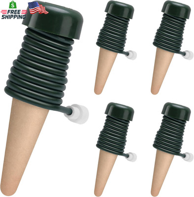 BYDOLL Plant Self-Watering Stakes Automatic Watering Terracotta Spikes for Indoo