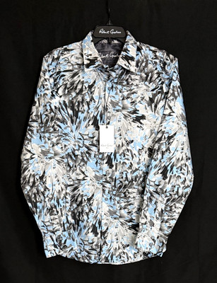 Robert Graham SADLER Floral Fireworks $238 Large Classic Fit NWT FREE SHIP!