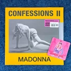 MADONNA SEALED CONFESSIONS II 12'' PINK VINYL BARNES & NOBLE & ABSOLUT COASTER