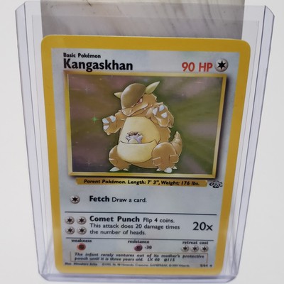 kangaskhan pokemon card value 5 64 21/64 Rare, Pokemon Jungle Set Unlimited, 1999, TCG – [4] Comet Punch (20x) Flip 4 coins Kangaskhan #64 Prices | Pokemon