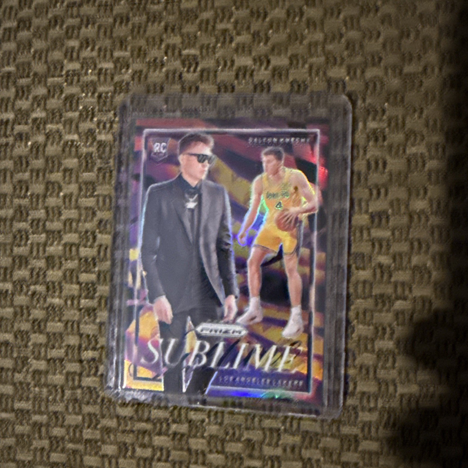 2024-25 Panini Prizm - Dalton Knecht SUBLIME PRIZM RC Case Hit SSP #1 Lakers