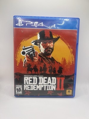 Red Dead Redemption II 2 Sony Playstation 4 PS4 PS5 2 Disc Adventure Video Game