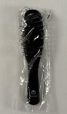 Calista Smoothie Hair Brush De-tangle Smooth Style Flexible Lightweight Black