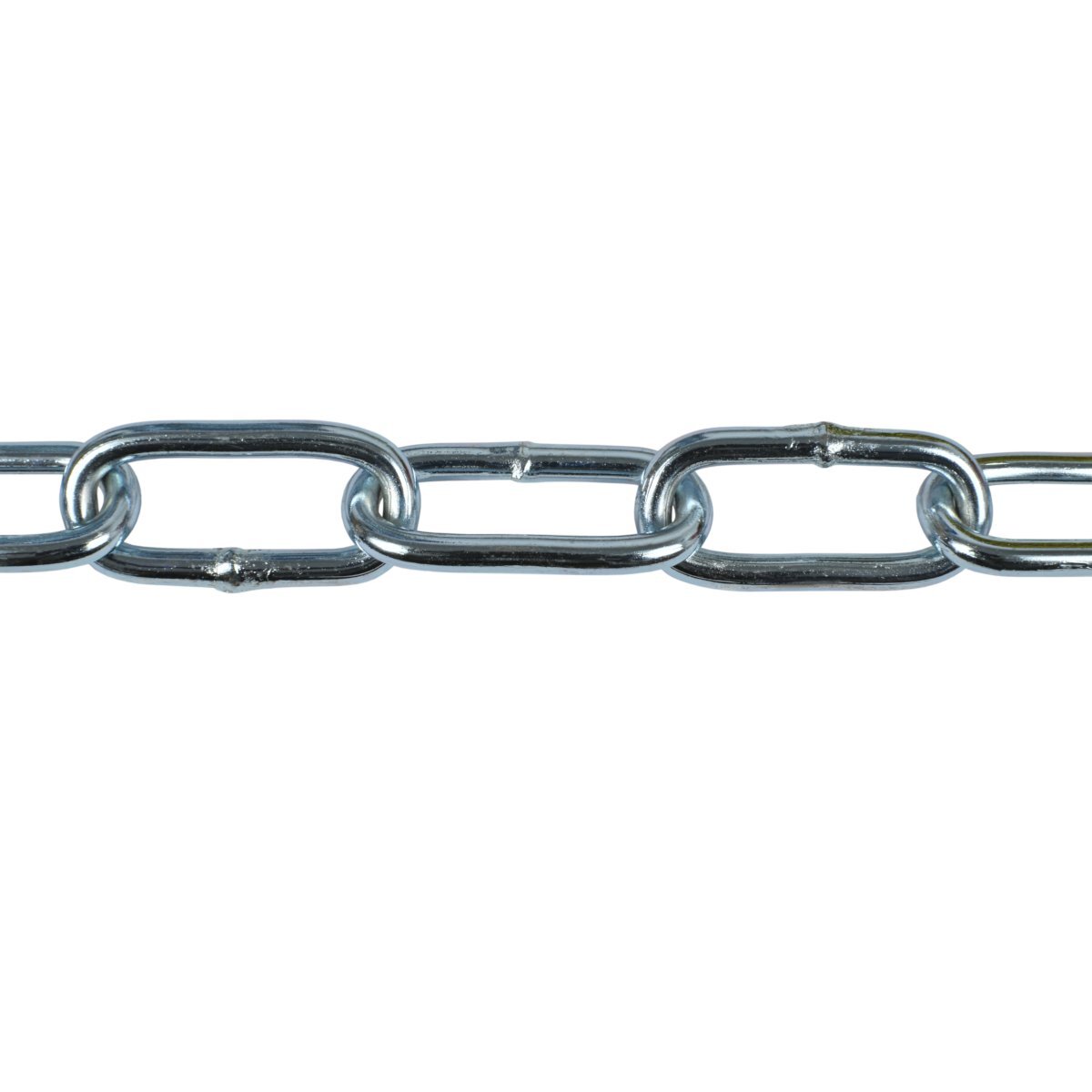Catena saldata maglia lunga Ø 3 mm - 3 mt, 26 mm x 6 mm, zincata elettrolitica