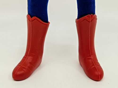 Figura de acción Capitán Ideal con traje de Superman y cómic vintage #1 - buen estado - Imagen 7 de 10