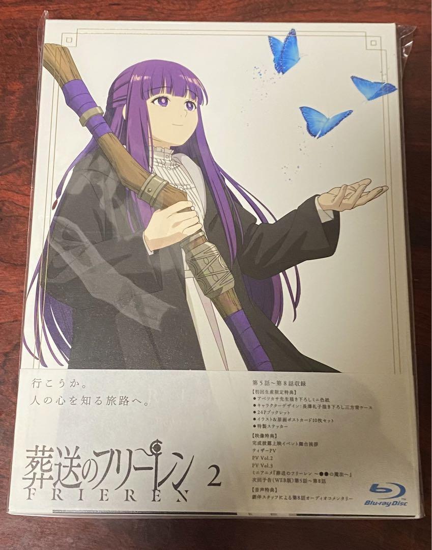 Frieren: Beyond Journey's End Vol.2 Blu-ray Limited Edition Booklet Card JAPAN Frieren: Beyond Journey's End Vol.2 Blu-ray Limited Edition Booklet Card JAPAN