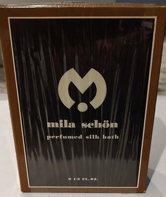 Mila Schon Perfumed Silk Bath 250ml 8.33 fl. oz. Italy Vintage Sealed NEW