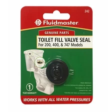 NEW FLUIDMASTER 242 REPLACEMENT TOILET BALLCOCK FILL VALVE RUBBER SEAL 6338107