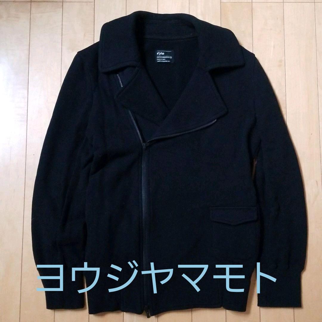 ジャケット・アウター S'YTE FLIGHT JACKET YOHJI YAMAMOTO Yohji Yamamoto s❜yte Design Zipper Jacket BLACK Beauty | eBay