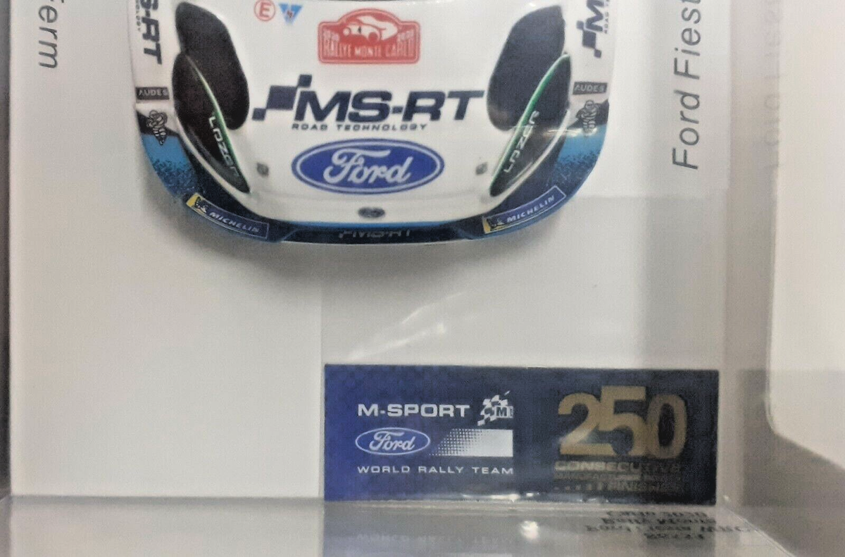 FORD FIESTA WRC 4° RALLYE MONTE CARLO 2020 ESAPEKKA LAPPI SPARK S6553