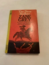 1965 The Deer Stalker by Zane Grey 1st Printing Pocket Books Paperback