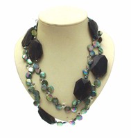 Semi Precious Stone Jewellery Statement Necklaces Double Strand Necklace Semi Precious Stone Jewellery Statement Necklaces Double Strand Necklace