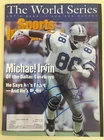 MICHAEL IRVIN Dallas Cowboys signed auto 1993 SI Sports Illustrated NFL Football