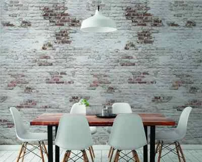 Digitaldruck Vlies-Fototapete Ziegel Backstein Wand weiß | EP6101 (10,10€/1qm) - Bild 1 von 3