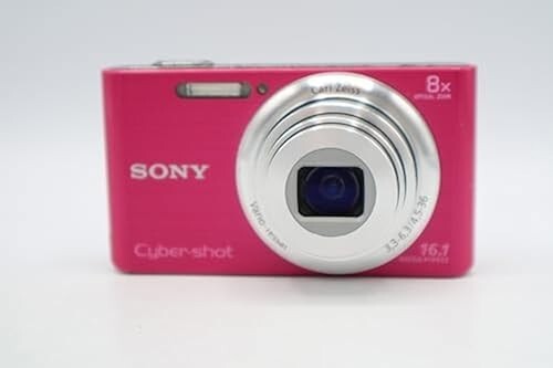 Sony Digital Camera DSC-W730 Cyber Shot Pink 8.0x 16.1MP Compact