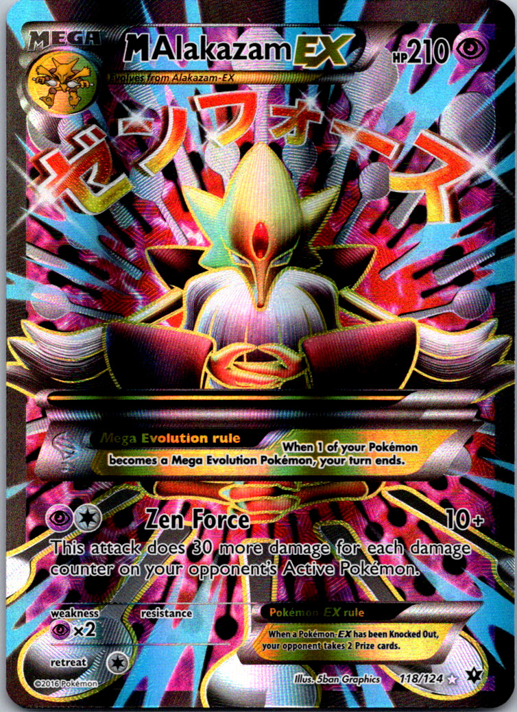 M Alakazam EX 118/124 Fates Collide for sale | eBay