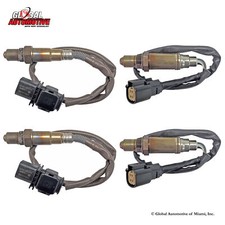 Set of 4 Bosch Oxygen O2 Sensor for 2012 2013 2014 Ford Expedition V8 5.4L