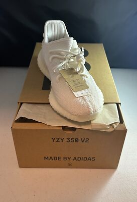 Brand New NIB In Hand Adidas Yeezy Boost 350 V2 Bone White HQ6316 US Mens 11