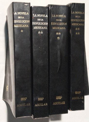 La novela de la revolución mexicana. 4 tomos. SEP y Aguilar, 1988. Castro Leal - 第 1/4 張圖片