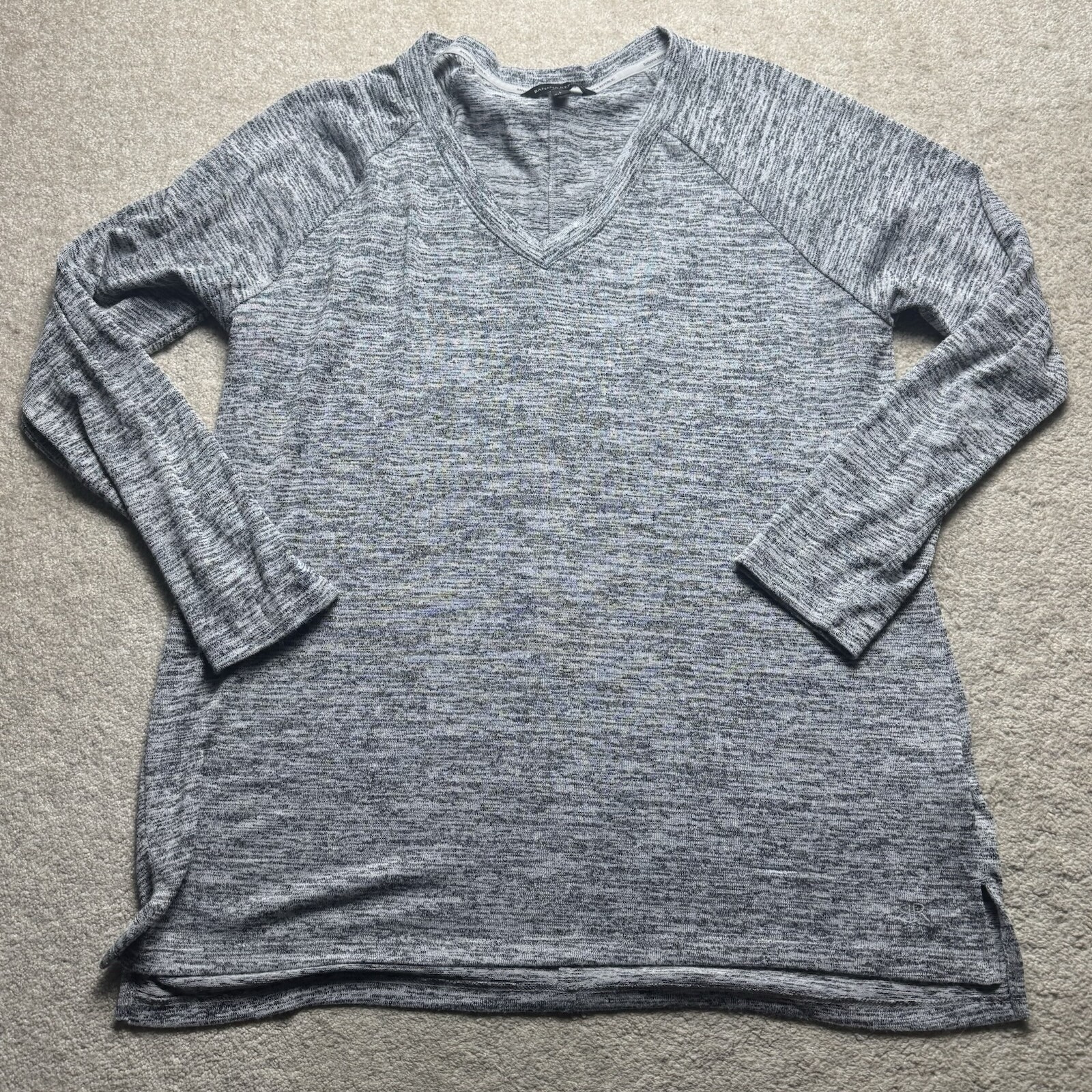 Banana Republic Gray Crew Neck Sweater for Women Size Large