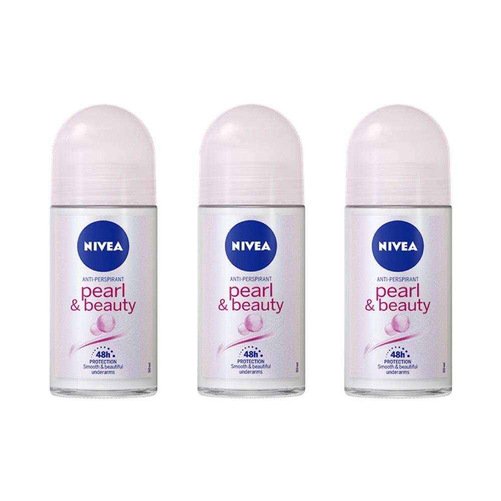 NIVEA パール＆ビューティー デオドラント 50ml X 9点 Amazon.com : Nivea Pearl Beauty Roll On For Women, 50Ml