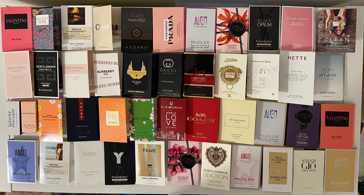 Women & Men Designer Perfume Sample Vials-Choose your Scent