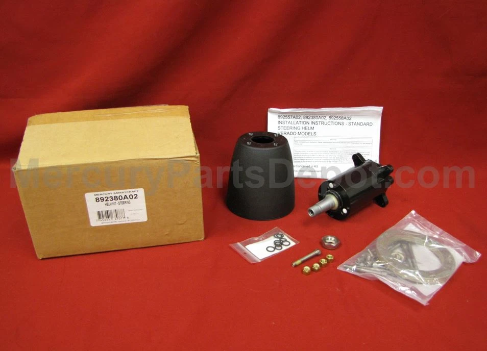 New OEM Mercury Standard Steering Helm Kit 40 CM 892380A02 S/S 