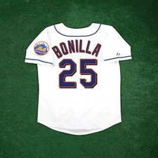 Bobby Bonilla New York Mets Men's Alternate White Jersey w/ Team Patch