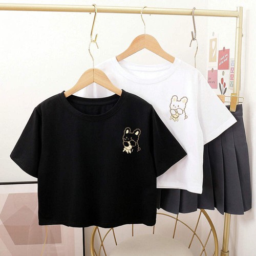 Women's plus Size Plus Size Ladies Short Sleeve Loose Fashionable T-shirt