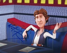 ~~ NAT FAXON Authentic Hand-Signed "HAN SOLO - Star Wars: Detours" 8x10 Photo ~~