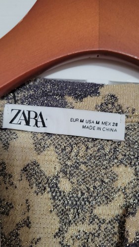 ZARA JACQUARD-STRICKMANTEL GRÖSSE MEDIUM MEHRFARBIG NEU MIT ETIKETT $ 129 - Bild 6 von 9