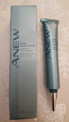 Avon Anew LINE ELIMINATOR DUAL RETINOL Facial Treatment 1 oz  NEW & SEALED / NOS