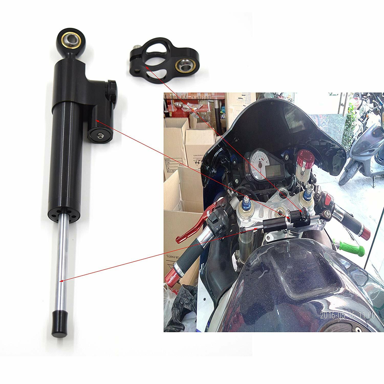 CNC Steering Stabilizer Damper For BMW F650CS/GS F700GS F800GS/R F800S