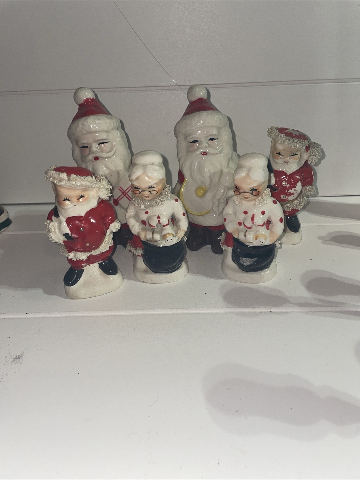 lot of vintage christmas figurines eBay