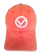 Barber Society Hat Cap Peach Color Cotton Includes PIN 