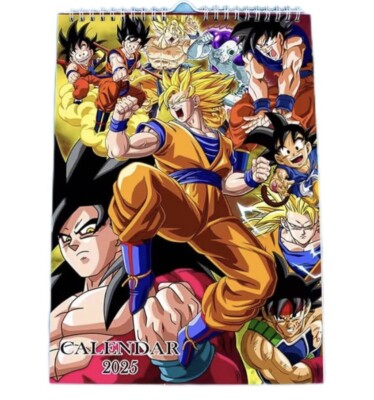calendar dragonball super 2025 | eBay