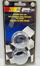 Mr Gasket Wheel Bearing Dust Cap 2485 1.790" Chrome Steel (Pair)
