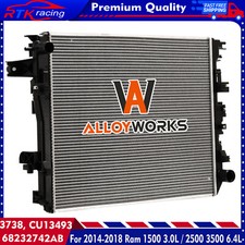 Aluminum Radiator Automotive Cooling Radiator Compatible With 2011 2012 2013 2014 2015 2016 2017 2018 2019 2020 2021 Jeep Grand Cherokee Dodge Durango 3.0L 3.6L 5.7L 6.4L V6 V8