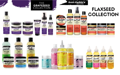 Aunt Jackie's Curls & Coils Moisturising Hair Care Styling Products (Full Range)