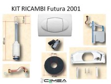 KIT RICAMBI CASSETTA WC  Futura 2001 - KARIBA