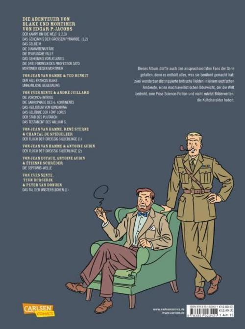 Thumbnail - Yves Sente / Blake Und Mortimer 22: Das Tal Der Unsterblichen,