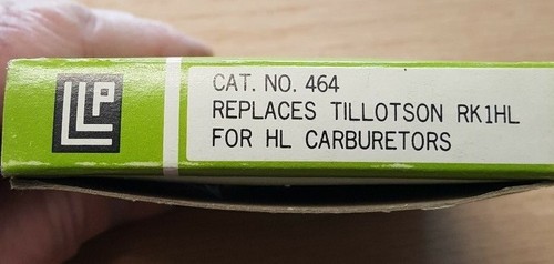 Tillotson HL Carburetor Gasket Diaphragm repair kit RK1HL NOS - Picture 6 of 7