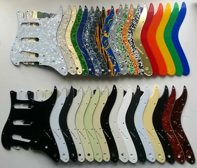 Pickguard for Fender Stratocaster SSS 11 hole US/Mexico/MiJ Strat, many colours