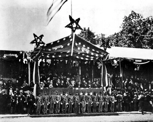 New Civil War Photo: Grant & President Johnson at Grand Army Review - 6 Sizes!