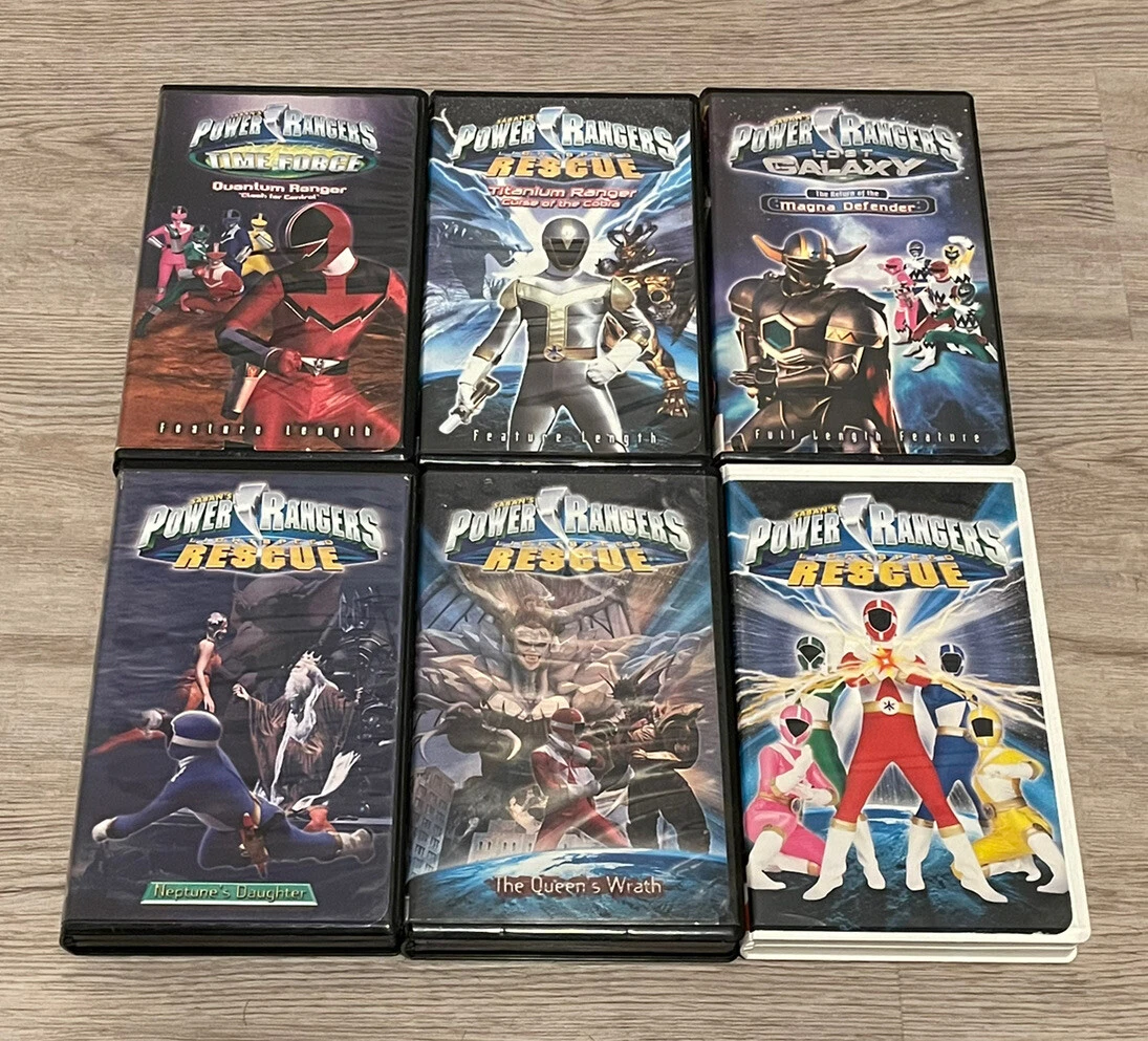 Power Rangers Lost Galaxy Magna Defender Vhs