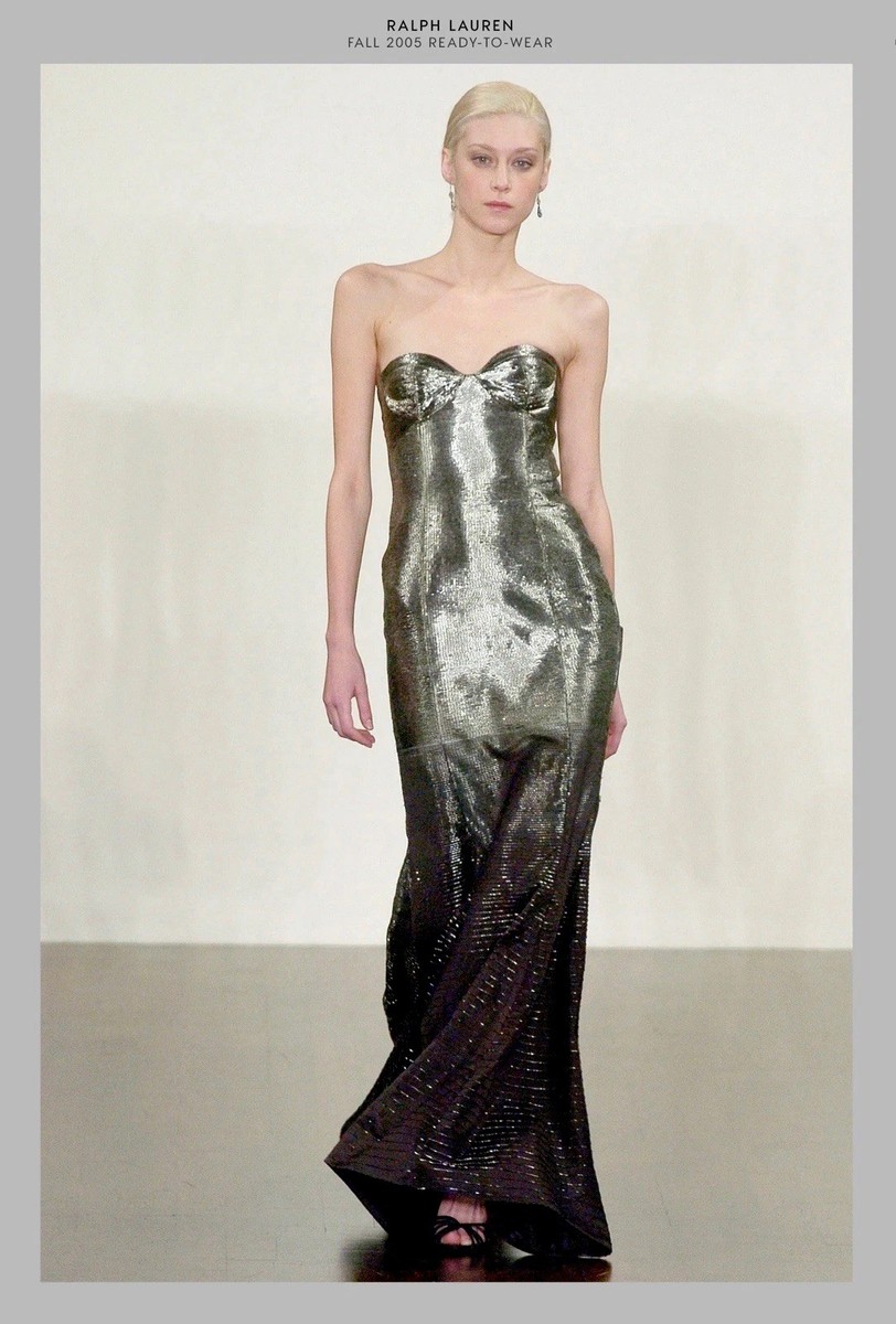 $24000 Ralph Lauren Purple Label Collection Fall 2005 Vintage Gown